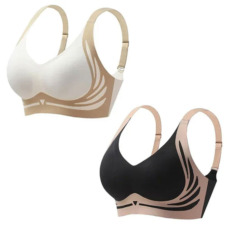 🎁Last day 49% off - Super collect bra| Soutien-gorge push-up sans fil👍No sagging breasts anymore