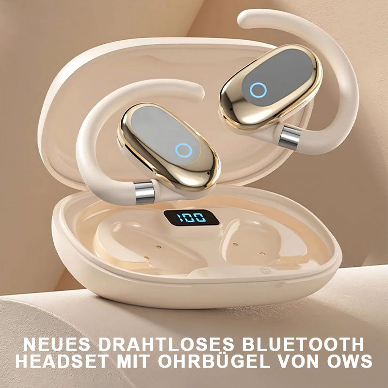 Nouvelle oreillette Bluetooth sans fil avec crochet d'oreille de Ows
