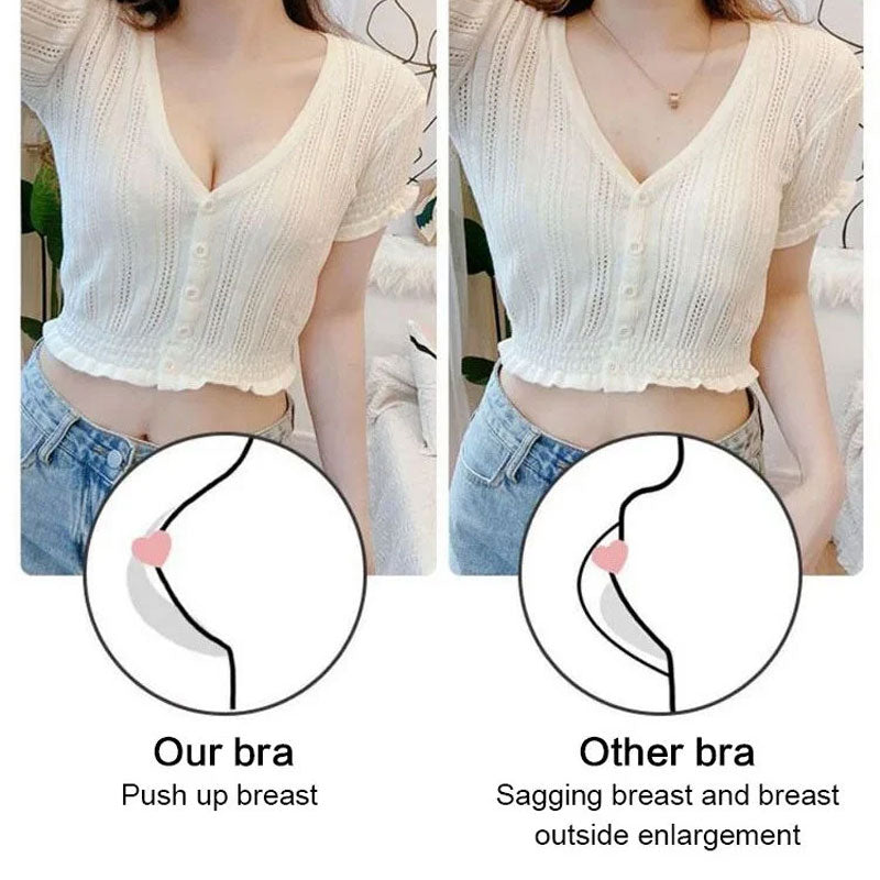 🎁Last day 49% off - Super collect bra| Soutien-gorge push-up sans fil👍No sagging breasts anymore