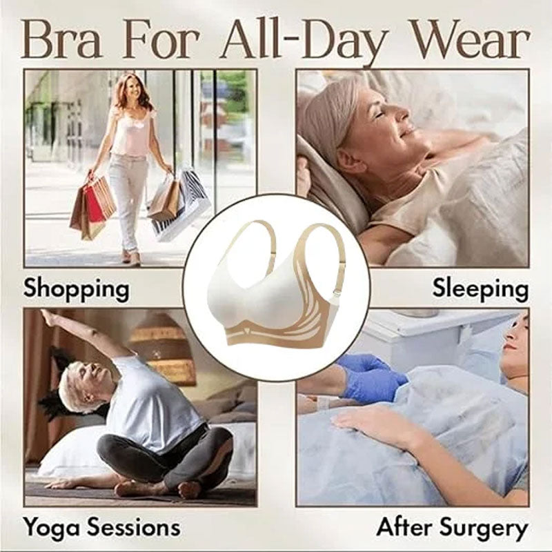 🎁Last day 49% off - Super collect bra| Soutien-gorge push-up sans fil👍No sagging breasts anymore