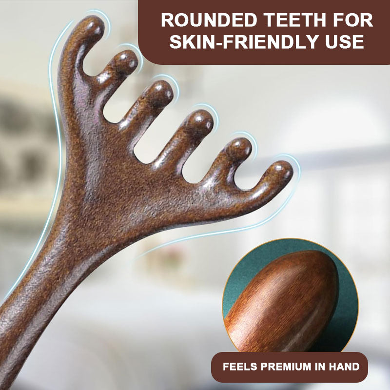 🦌 Dual-Use Antler Massage Comb