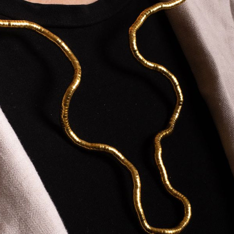 ✨Courbe collier chaîne serpent✨