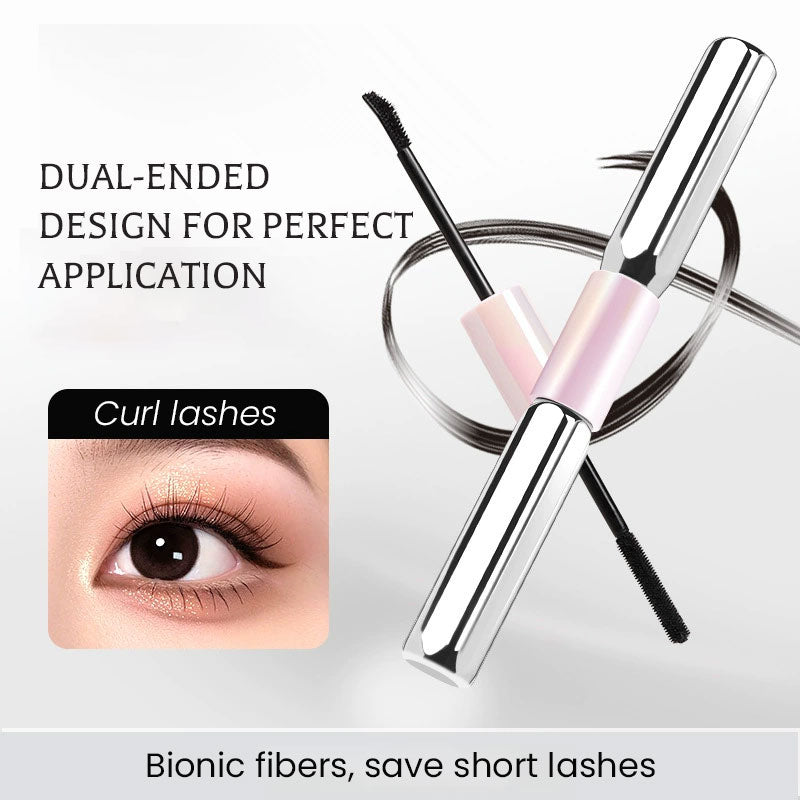 Mascara double tête résistant à l'eau