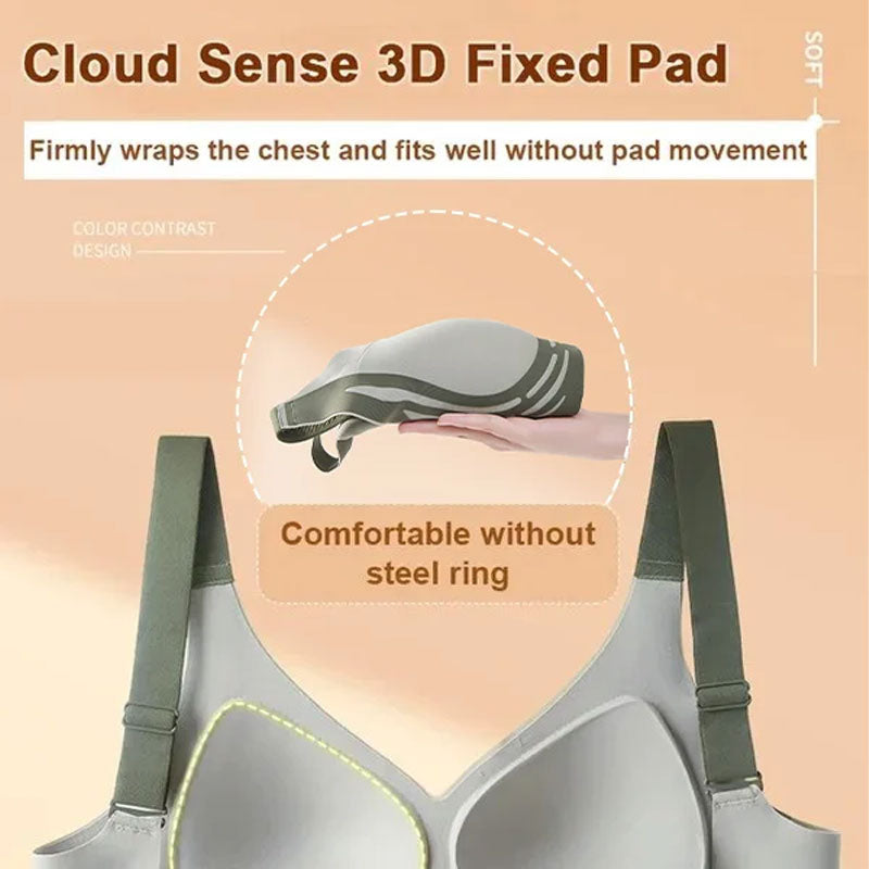 🎁Last day 49% off - Super collect bra| Soutien-gorge push-up sans fil👍No sagging breasts anymore