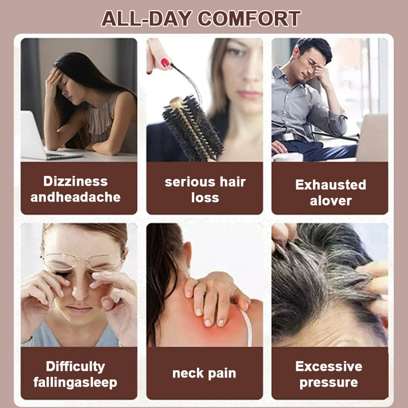 🦌 Dual-Use Antler Massage Comb