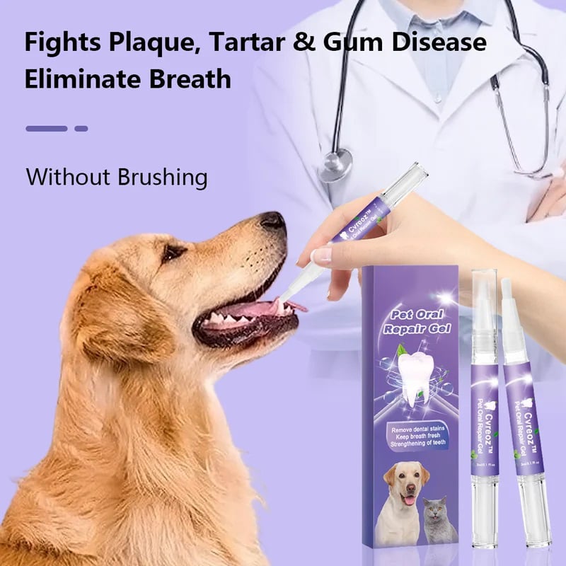 🌈Gel de réparation bucco-dentaire pour animaux de compagnie