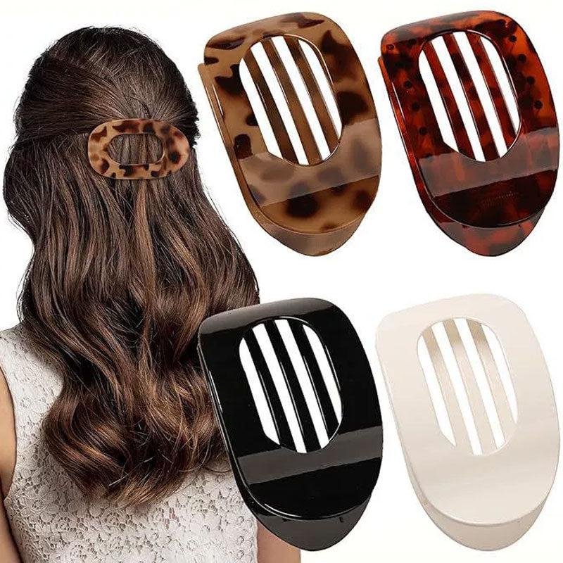 Set de pinces à cheveux ovales (4pcs)