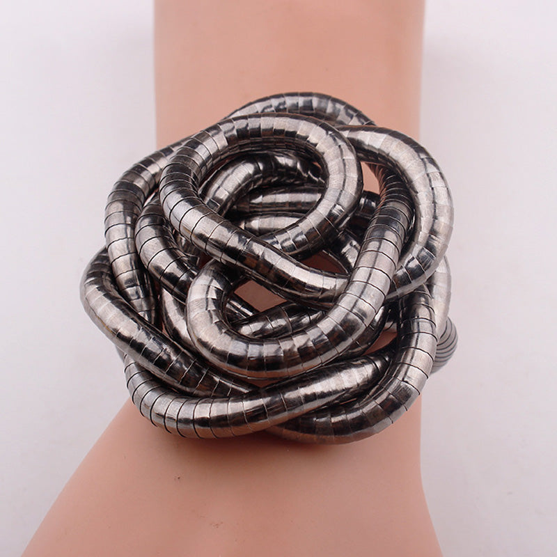 ✨Courbe collier chaîne serpent✨