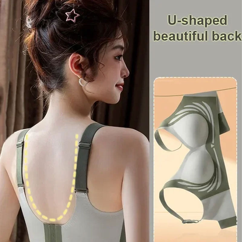 🎁Last day 49% off - Super collect bra| Soutien-gorge push-up sans fil👍No sagging breasts anymore