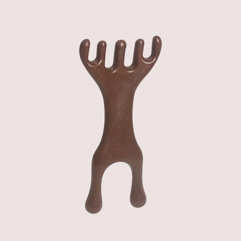 🦌 Dual-Use Antler Massage Comb