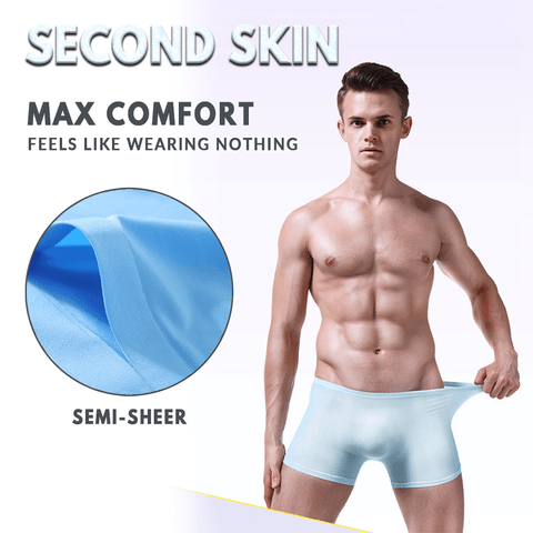 SOUS-VÊTEMENTS EN SOIE DE GLACE POUR HOMMES