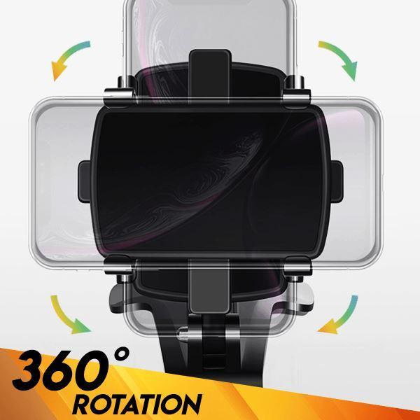 Support de téléphone de voiture à clipser pour tableau de bord multifonctionnel