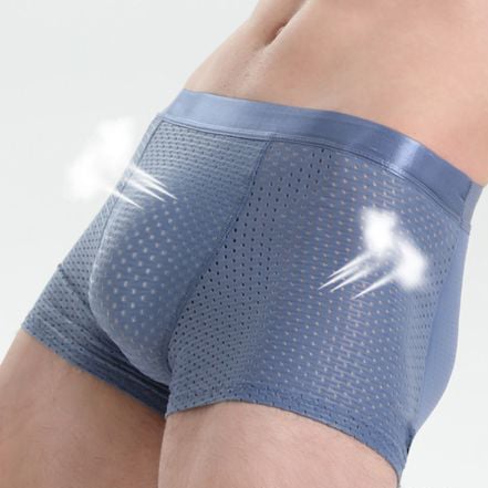 (💦VENTE CHAUDE D'ÉTÉ - 49 % DE RÉDUCTION💦) Sous-vêtements respirants en nylon et soie glacée pour hommes