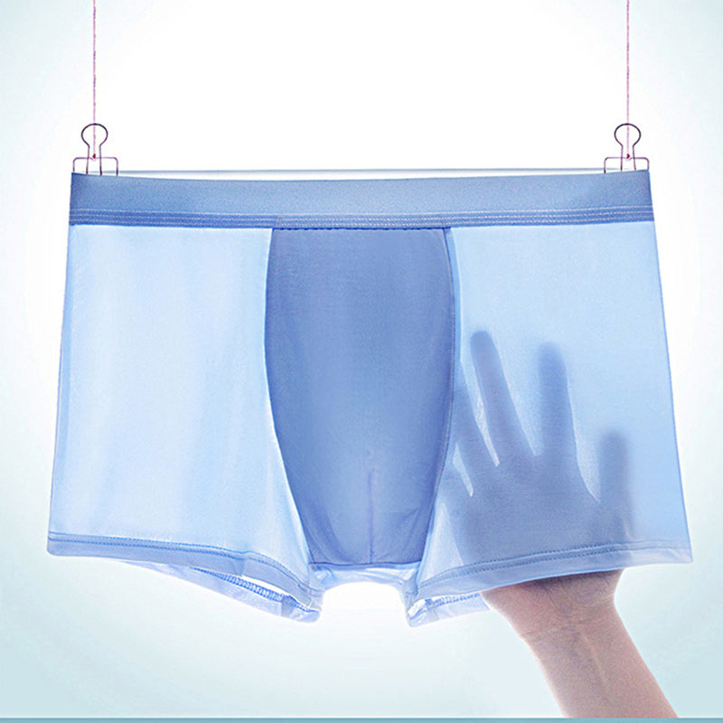 SOUS-VÊTEMENTS EN SOIE DE GLACE POUR HOMMES