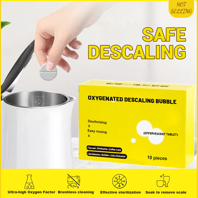 Oxygen Descaling Effervescent Tablets(10pcs/set)