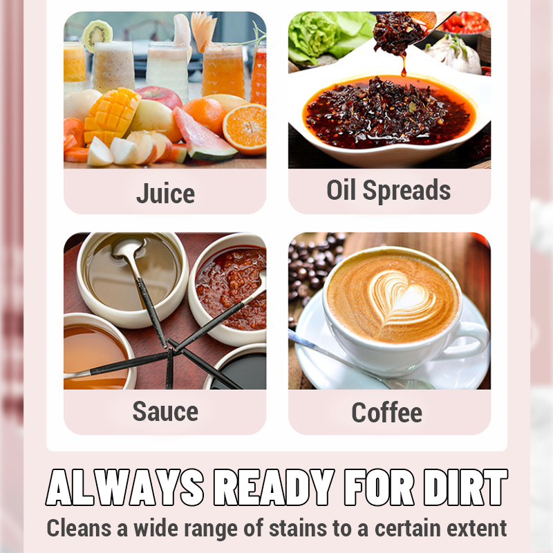 Lingettes détachantes pour vêtements