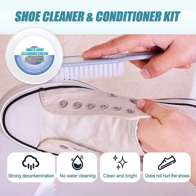 Crème nettoyante pour chaussures blanches