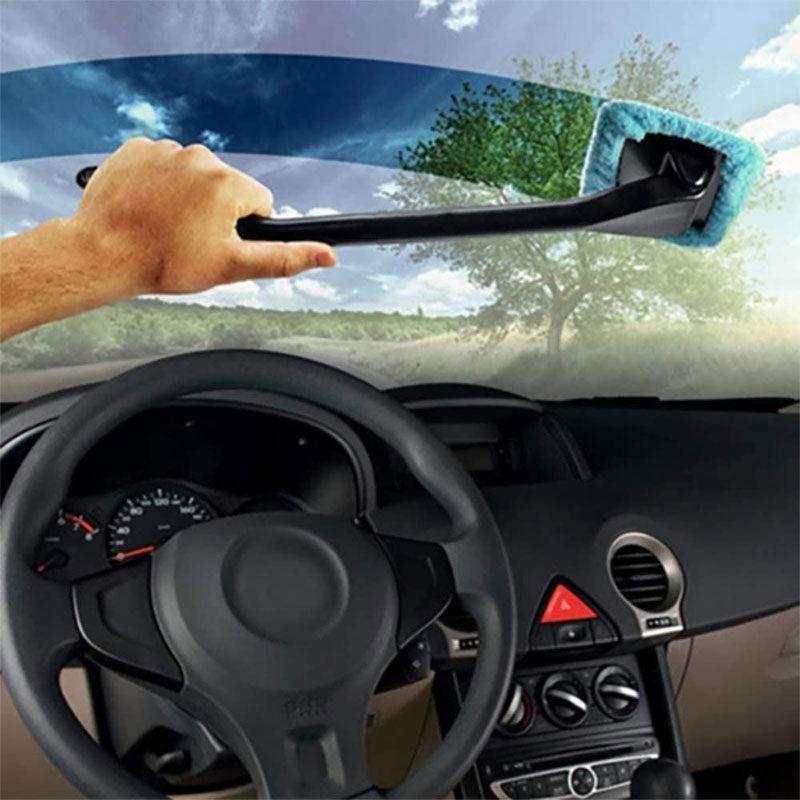Nettoyant microfibre pour vitres de voiture