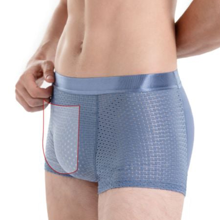 (💦VENTE CHAUDE D'ÉTÉ - 49 % DE RÉDUCTION💦) Sous-vêtements respirants en nylon et soie glacée pour hommes