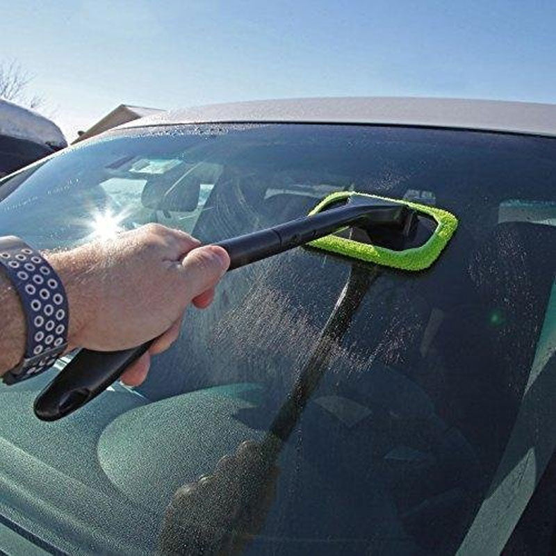 Nettoyant microfibre pour vitres de voiture