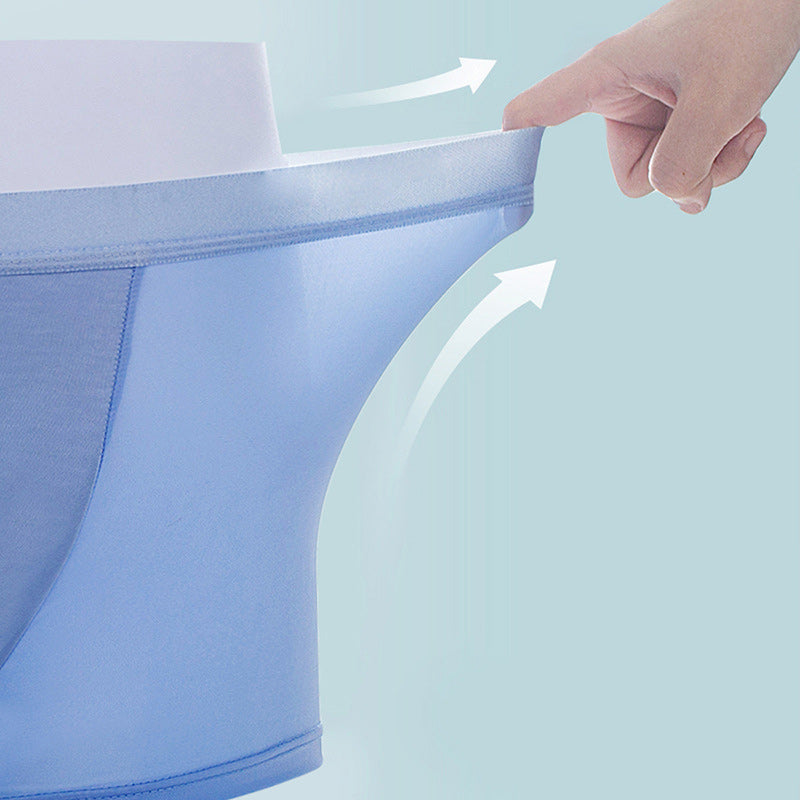 SOUS-VÊTEMENTS EN SOIE DE GLACE POUR HOMMES