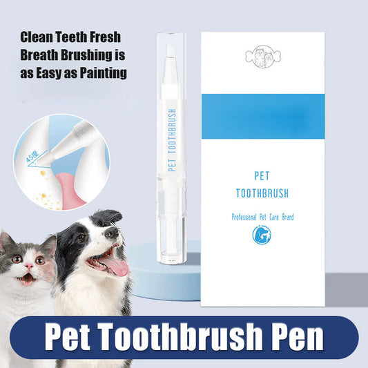 Stylo brosse à dents pour animaux domestiques