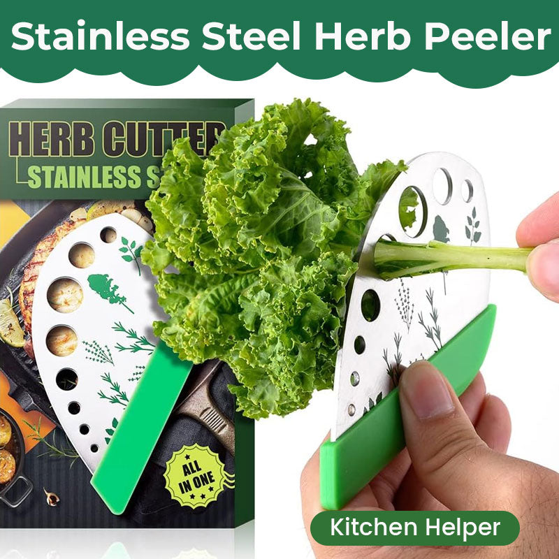 Epluche-herbes en acier inoxydable