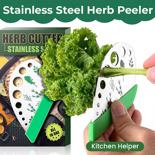 Epluche-herbes en acier inoxydable