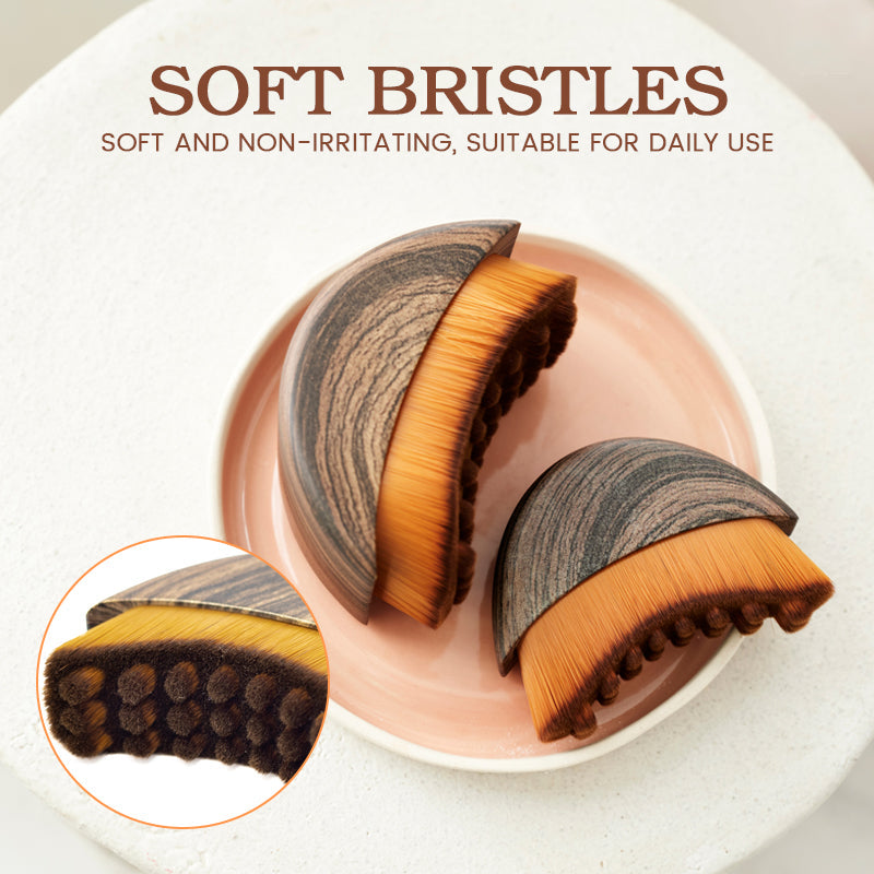 Brosse faciale lymphatique contour