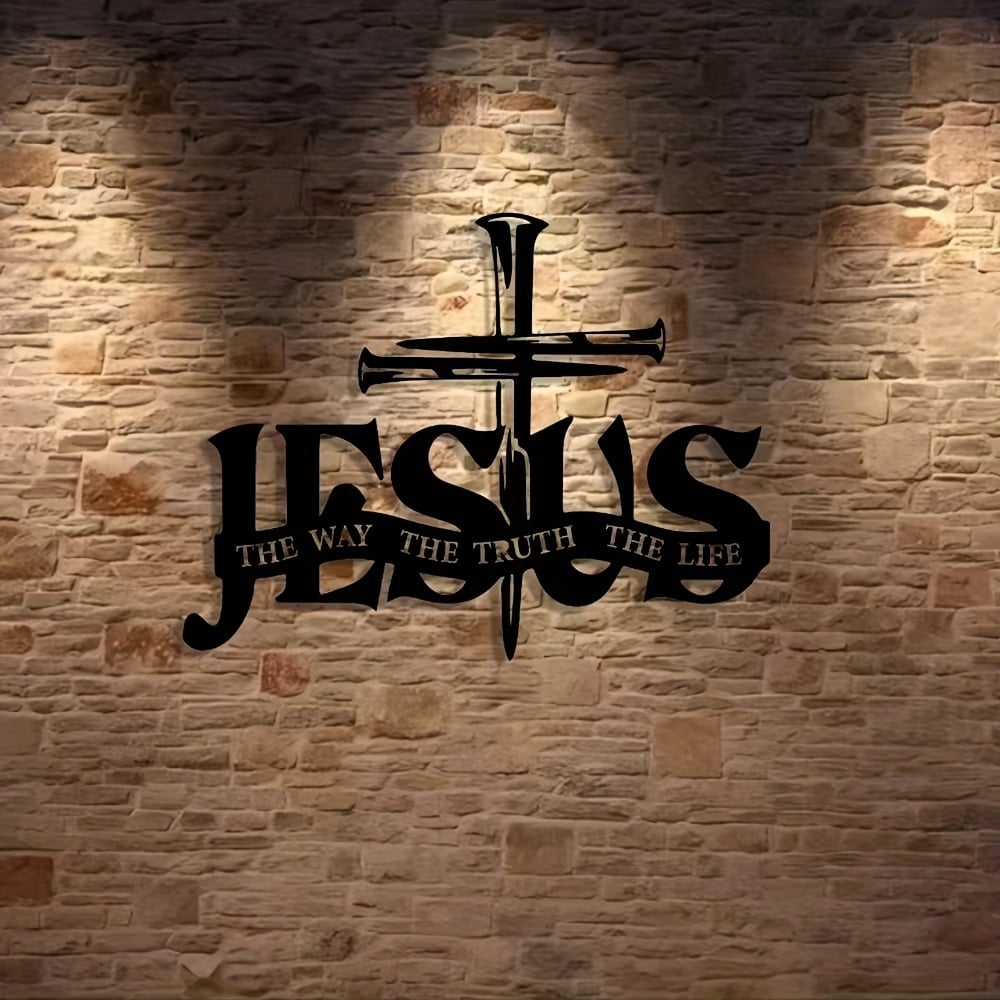 (🎁Dernier jour 49% de réduction)🔥Jesus & Cross Design Wall Art