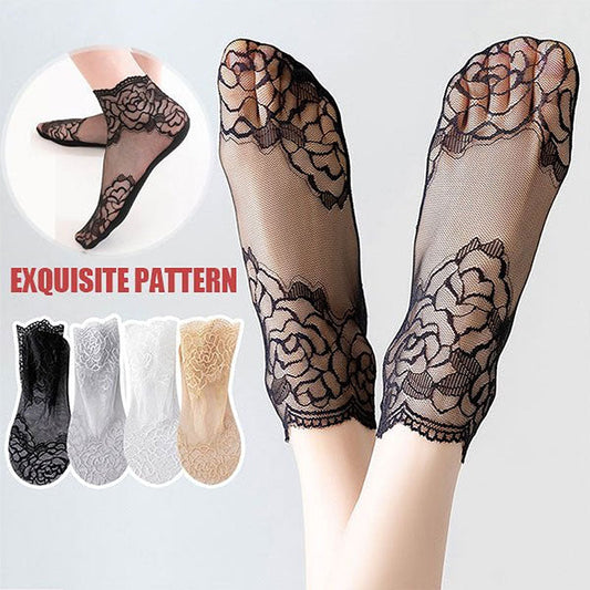 Chaussettes spéciales dentelle sexy pour femmes🧦