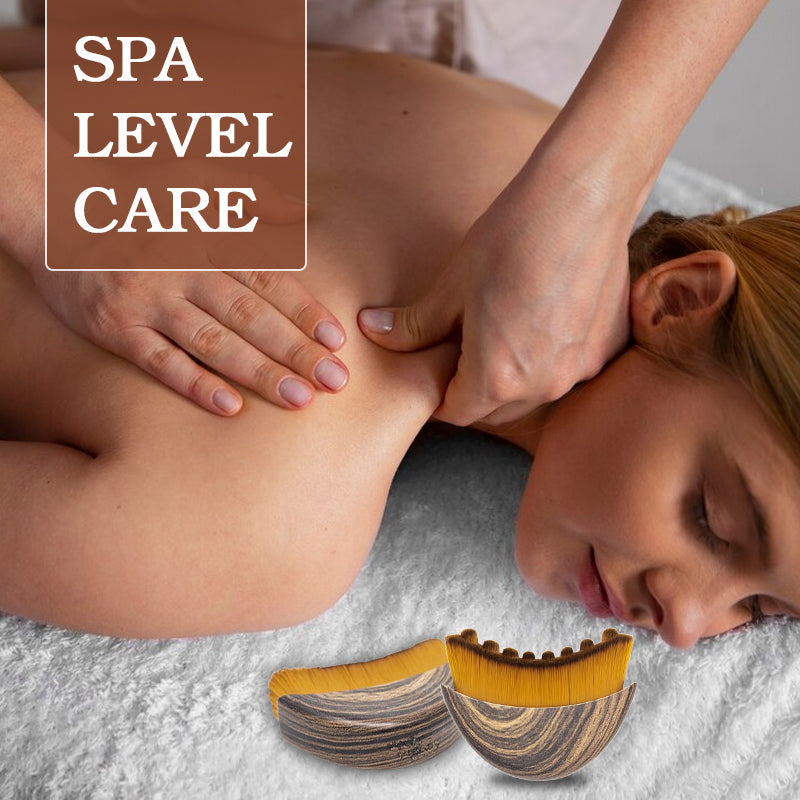 Brosse faciale lymphatique contour