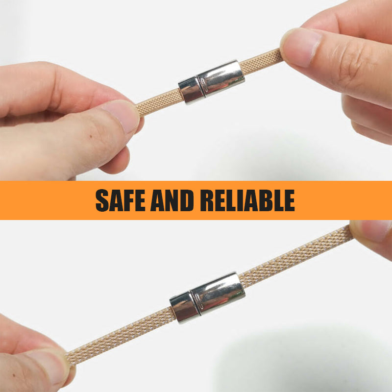 Lacet paresseux magnétique Boucle en métal