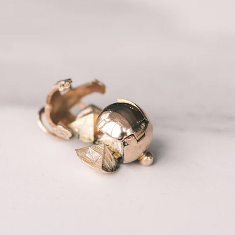 Mini pendentif sphérique maçonnique transformable