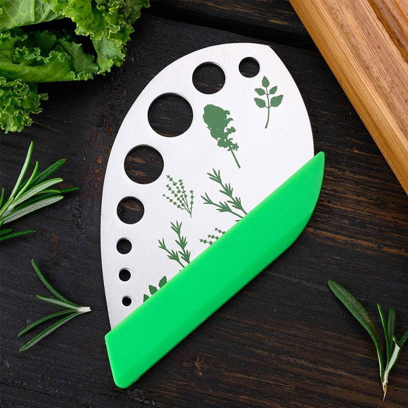 Epluche-herbes en acier inoxydable