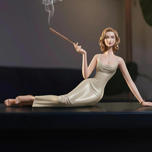 Statue sculpturale pour aromathérapie et encens