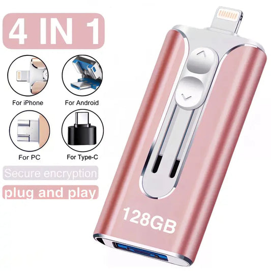 Clé mémoire USB 4 en 1