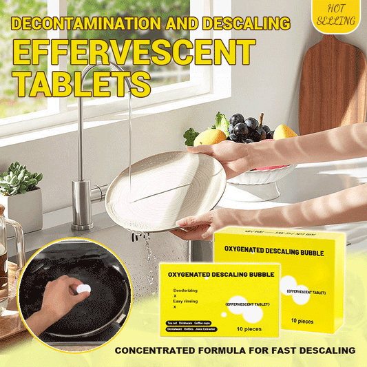 Oxygen Descaling Effervescent Tablets（10pcs/set）