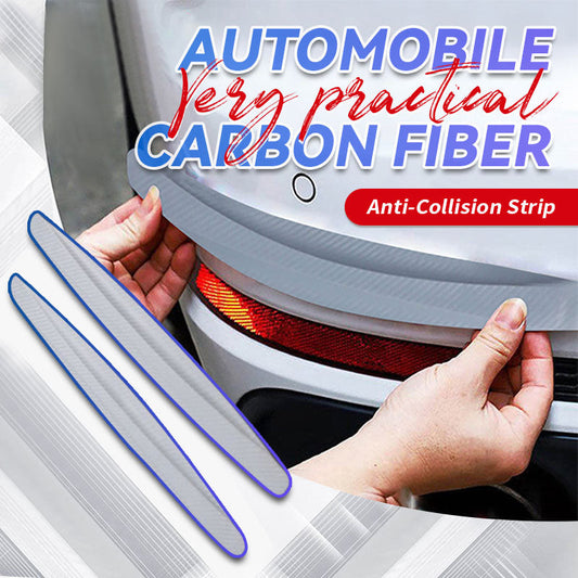 Bande anti-collision en fibre de carbone pour automobiles
