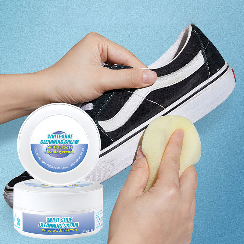Crème nettoyante pour chaussures blanches
