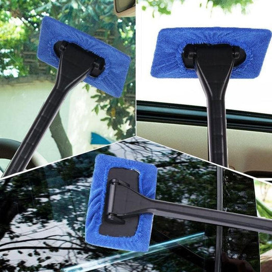 Nettoyant microfibre pour vitres de voiture